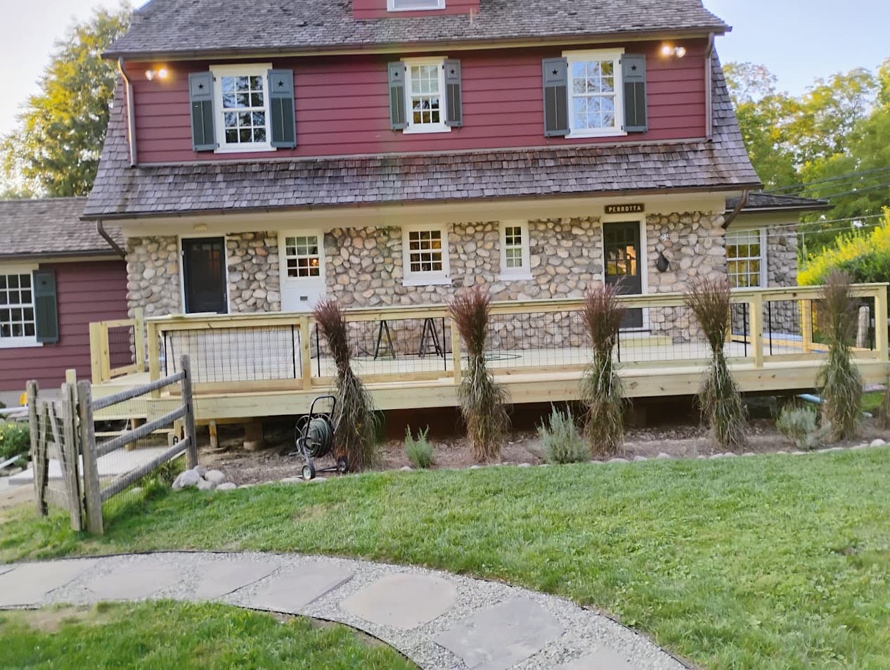 JADEC Builders wood deck project in New Jersey - photo 1